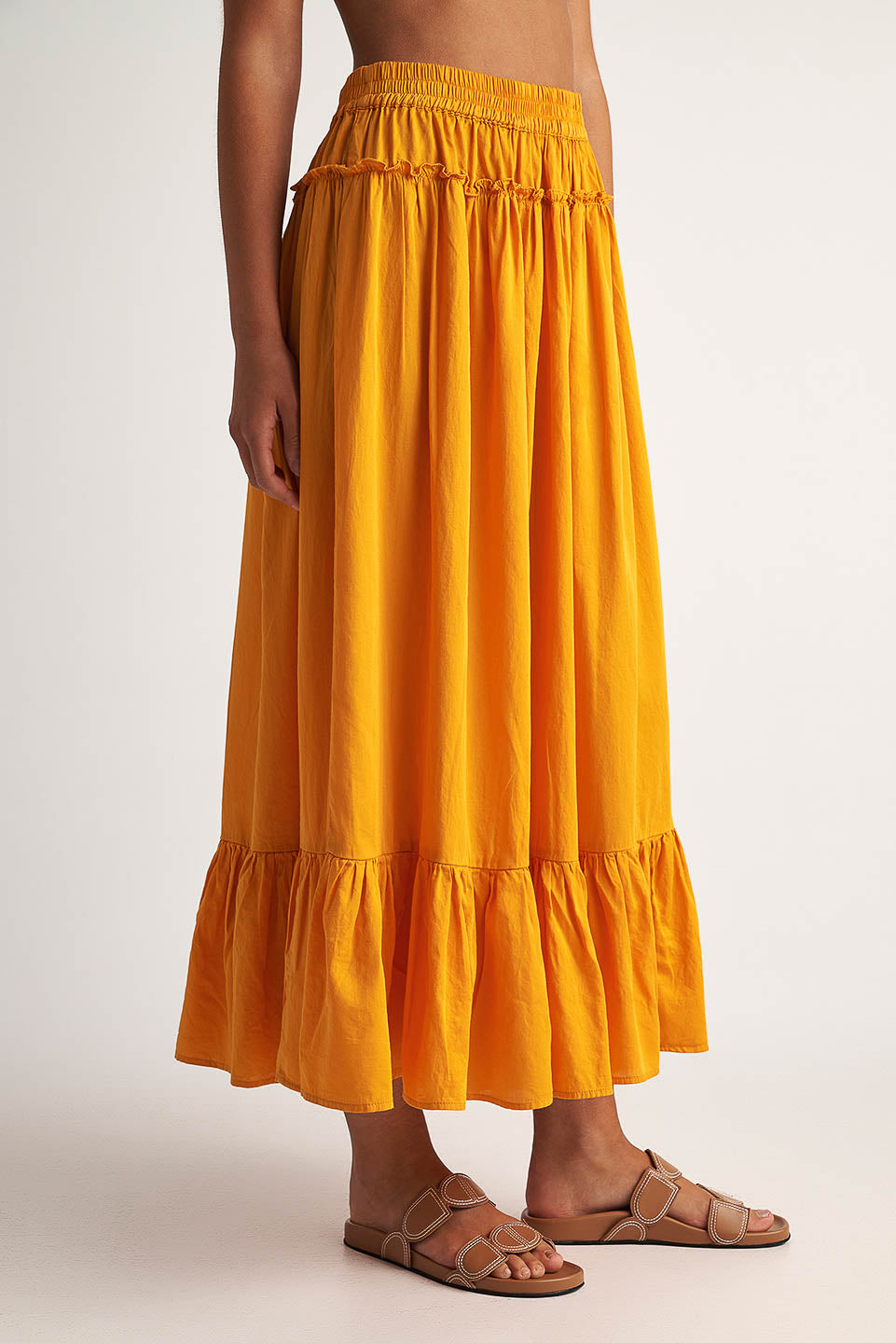 PEARL & CAVIAR OF GREECE - SAMPLE S/M - S24P5277 - 100% COTTON - SKIRT