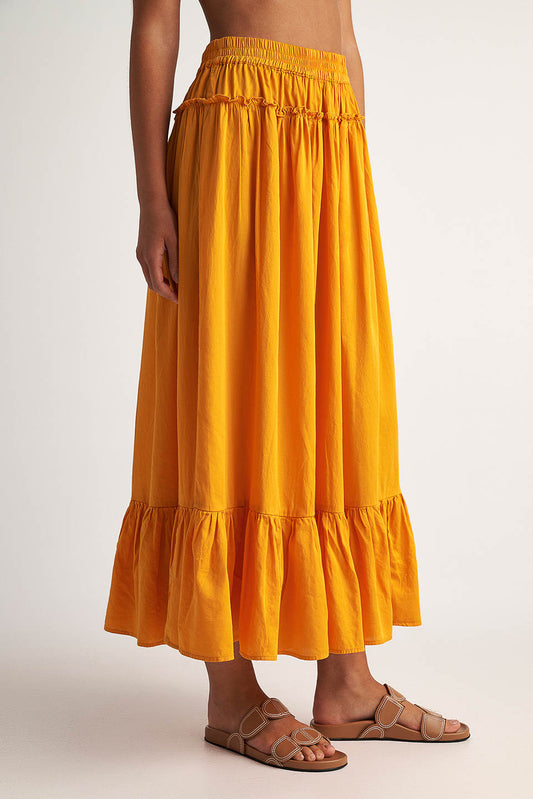 PEARL & CAVIAR OF GREECE - SAMPLE S/M - S24P5277 - 100% COTTON - SKIRT