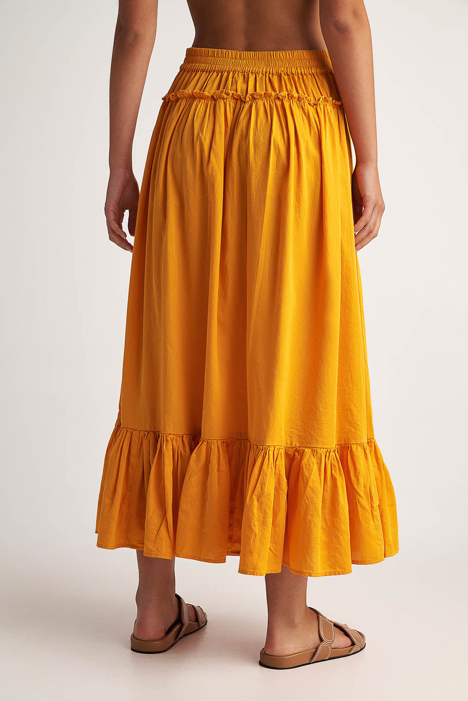 PEARL & CAVIAR OF GREECE - SAMPLE S/M - S24P5277 - 100% COTTON - SKIRT