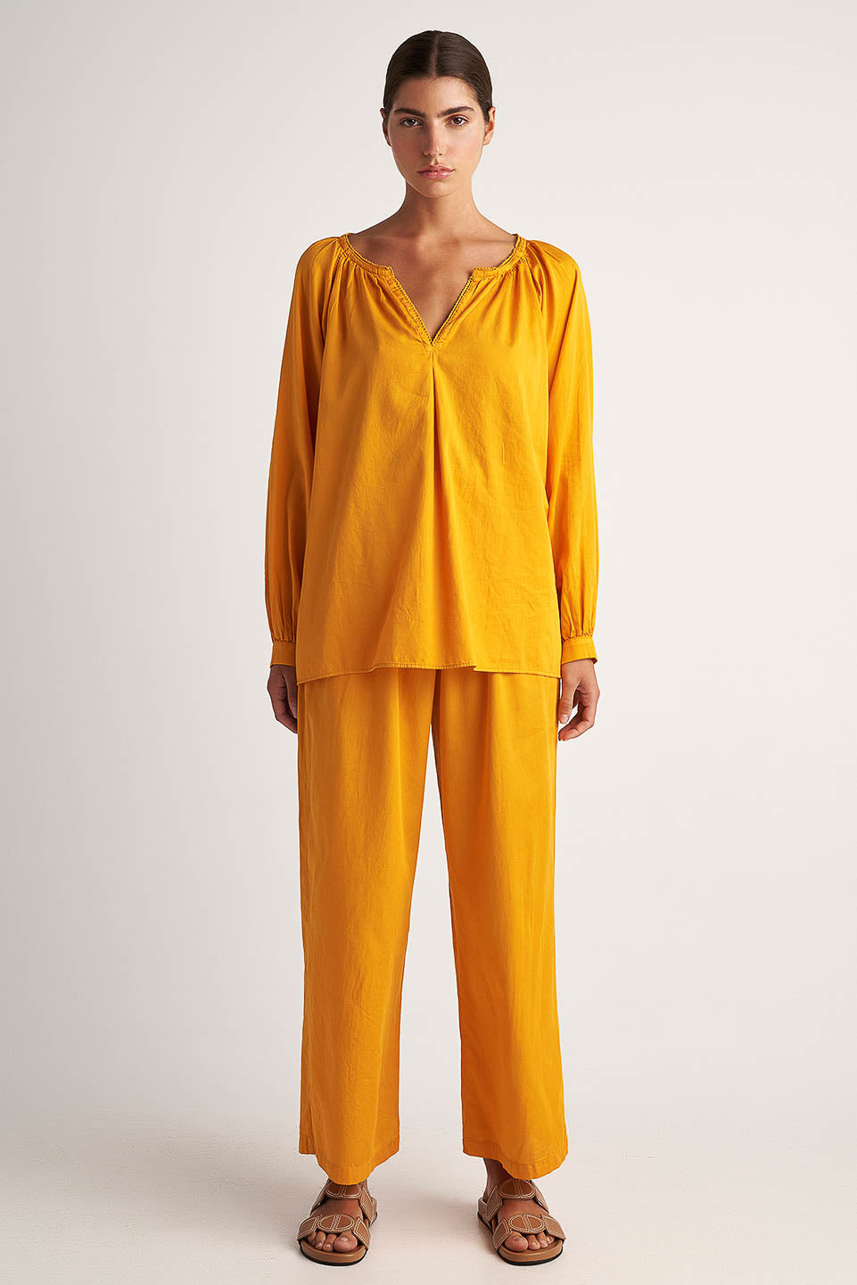 PEARL & CAVIAR OF GREECE - SAMPLE S/M - S24P5278 - 100% COTTON - PANT