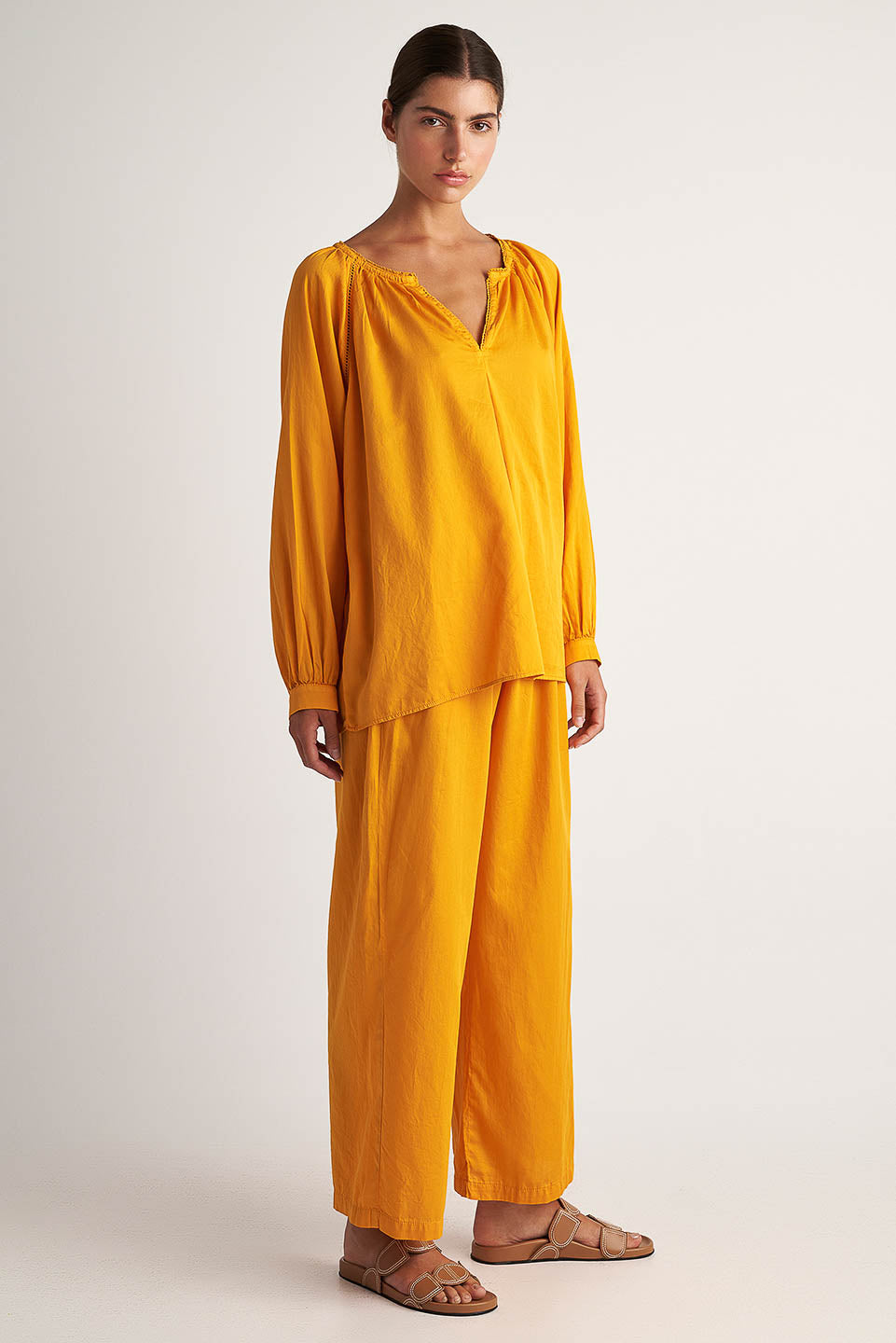 PEARL & CAVIAR OF GREECE - SAMPLE S/M - S24P5278 - 100% COTTON - PANT
