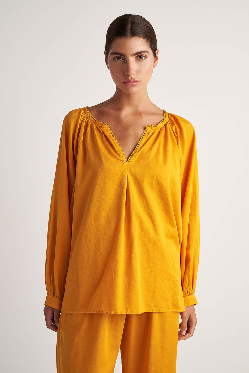 PEARL & CAVIAR OF GREECE - SAMPLE S/M - S24P5280 - 100% COTTON - BLOUSE