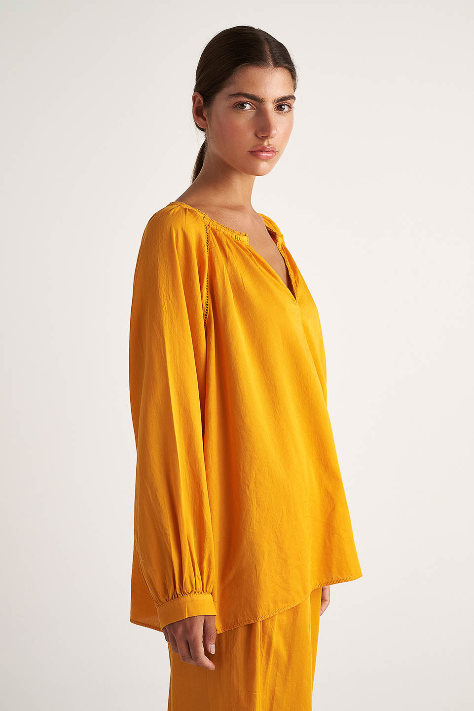 PEARL & CAVIAR OF GREECE - SAMPLE S/M - S24P5280 - 100% COTTON - BLOUSE