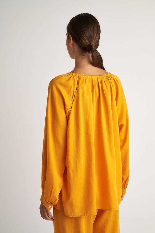 PEARL & CAVIAR OF GREECE - SAMPLE S/M - S24P5280 - 100% COTTON - BLOUSE