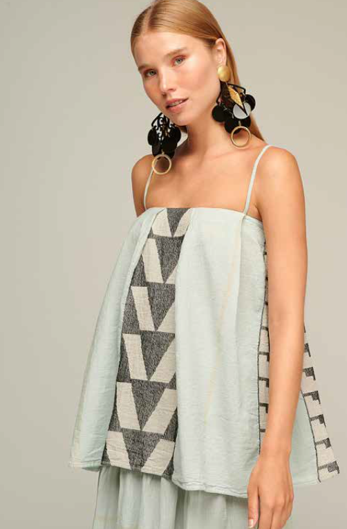 PEARL & CAVIAR SAMPLE S/M  - S22P1095 100% COTTON TOP