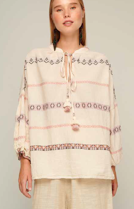 PEARL & CAVIAR SAMPLE S/M - S22P1117 100% COTTON TOP