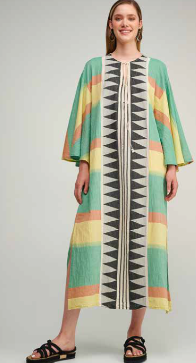 PEARL & CAVIAR SAMPLE S/M - S23P6135 MAXI DRESS