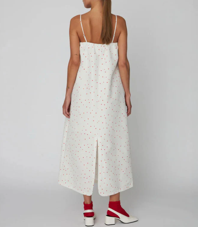 STELLA NOVA COPENHAGEN - SAMPLE PH52-4182 - HEART PRINTED BOW DRESS