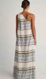 PEARL & CAVIAR OF GREECE - SAMPLE S/M -S24P5201 - COTTON/LUREX