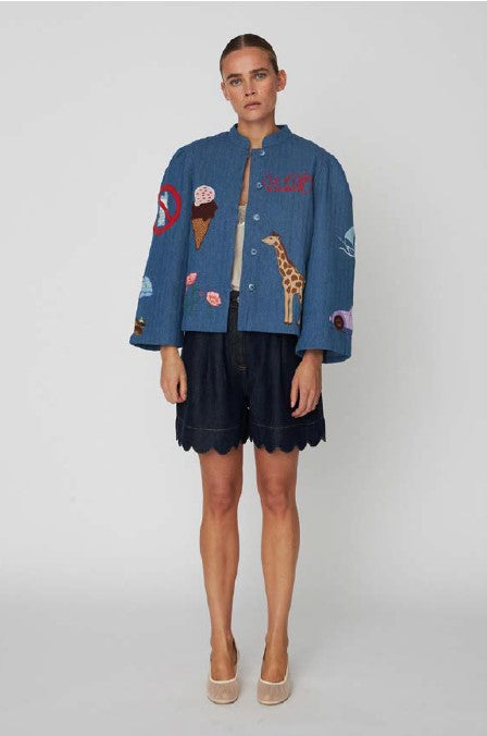 STELLA NOVA COPENHAGEN - SAMPLE CH52-7191 - SIZE 36  FITS SIZE 8-10 JACKET ONLY