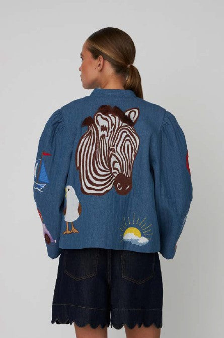 STELLA NOVA COPENHAGEN - SAMPLE CH52-7191 - SIZE 36  FITS SIZE 8-10 JACKET ONLY