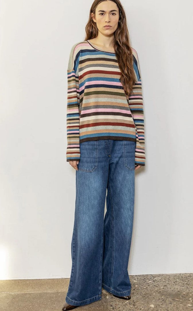 PROJECT AJ117 - SAFIR MULTI KNIT ORGANIC COTTON WOOL BLEND