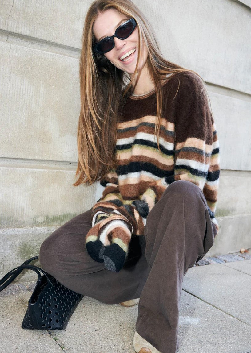 PROJECT AJ117 - SAMPLE SIZE M -BOLETTE  WOOL BLEND PULLOVER