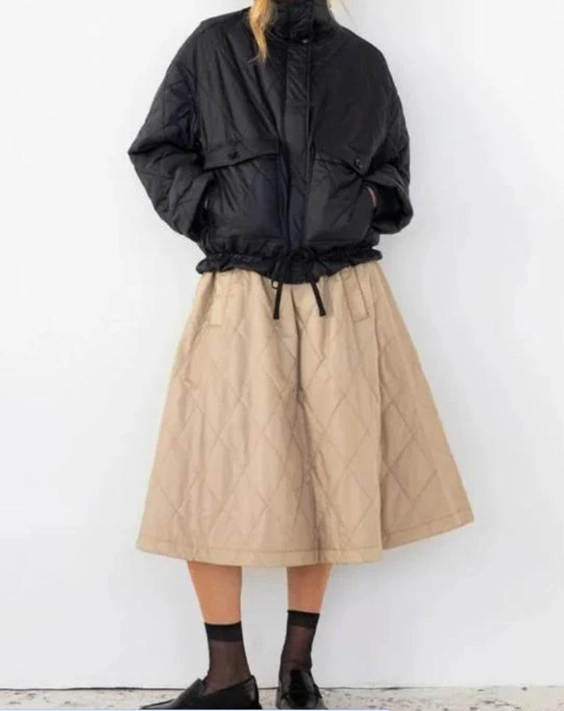 PROJECT AJ117 - NICOLINE SKIRT KHAKI