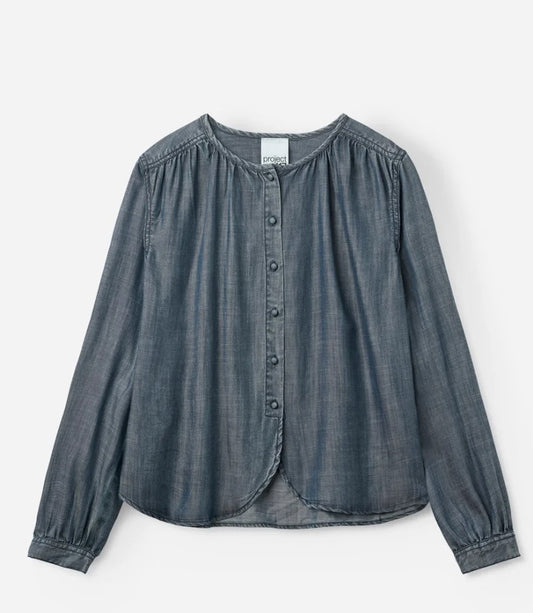 PROJECT AJ117 - CADEN DARK  INDIGO SHIRT ONLY 2611145