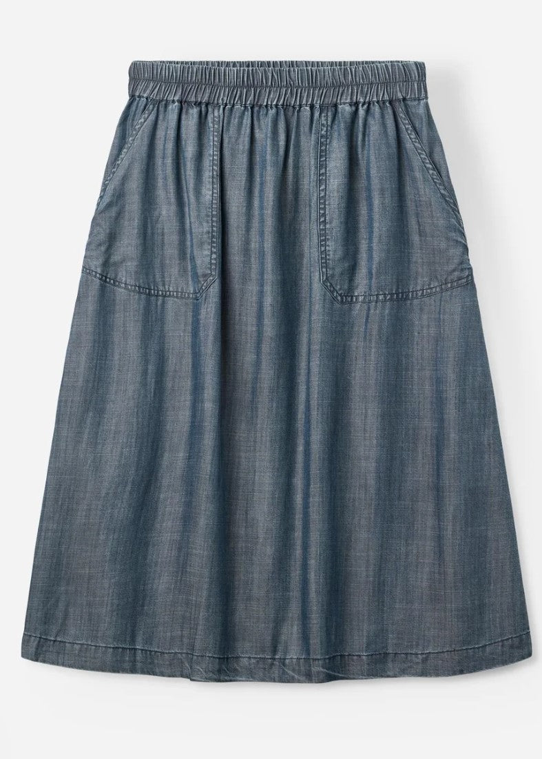 PROJECT AJ117 - HANNA INDIGO SKIRT ONLY 261146