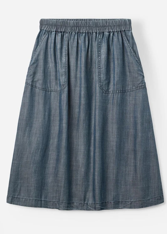PROJECT AJ117 - HANNA INDIGO SKIRT ONLY 261146