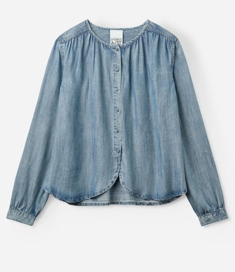 PROJECT AJ117 - CADEN  INDIGO SHIRT ONLY 2611145