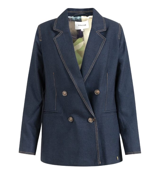 COSTER COPENHAGEN - 251-8100 BLAZER WITH STITCHING DETAIL