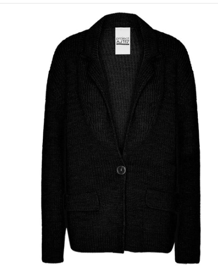 PROJECT AJ117 - SAMPLE SIZE M - WOOL BLEND KNIT CARDI
