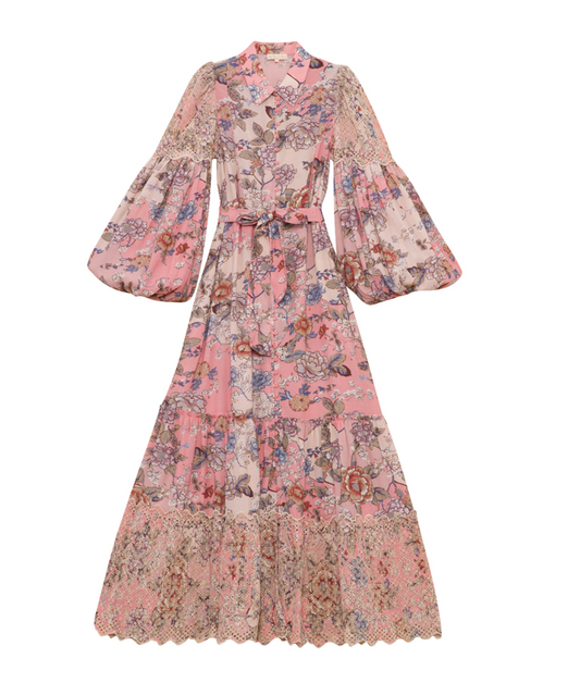 BYTIMO OF NORWAY - 2440511 -  MAXI DRESS IN COTTON BLEND