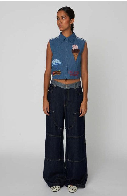 STELLA NOVA COPENHAGEN - SAMPLE CH52-1173 - SIZE 36  FITS SIZE 8-10 VEST ONLY