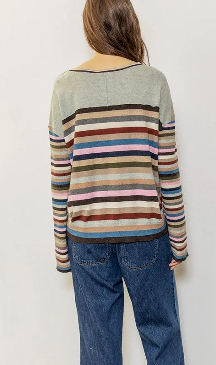 PROJECT AJ117 - SAFIR MULTI KNIT ORGANIC COTTON WOOL BLEND