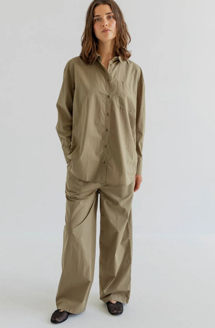 PROJECT AJ117 - HAMILTON PALE MOSS SHIRT 261166