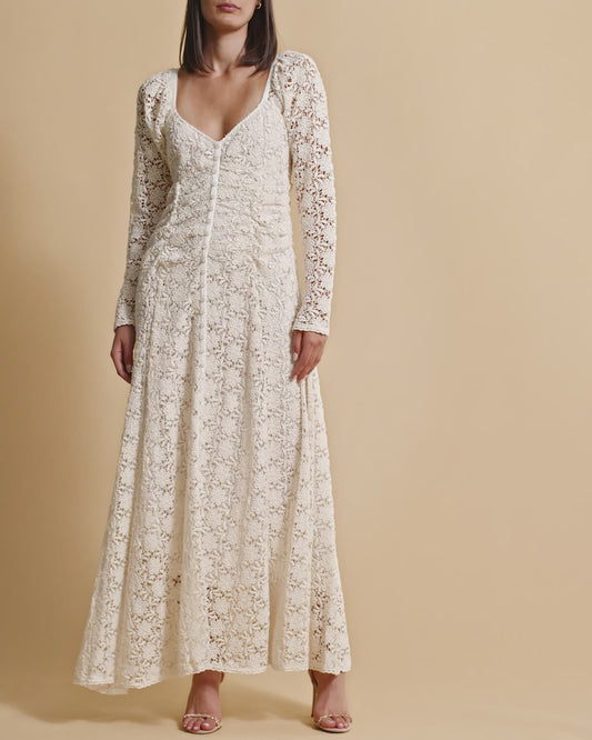 BYTIMO OF NORWAY - 2330577 -  CROCHET MAXI DRESS