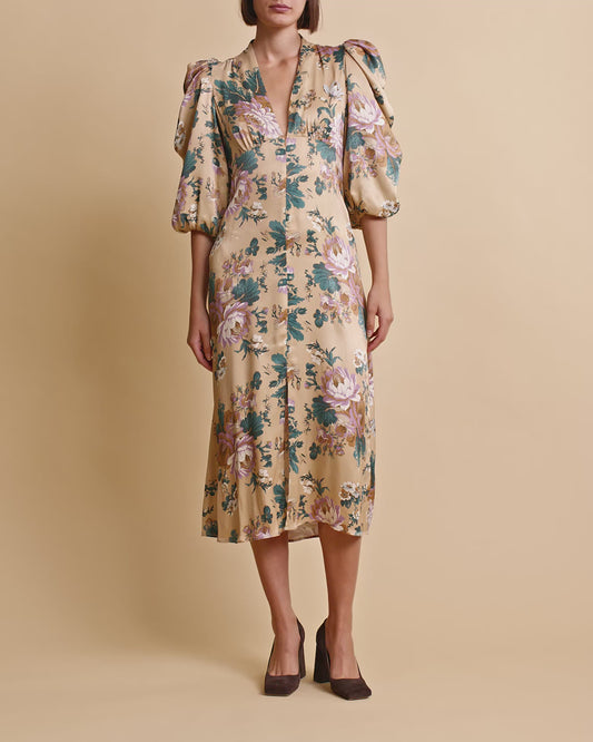 BYTIMO OF NORWAY - 2340695 - Crepe Satin Midi Dress